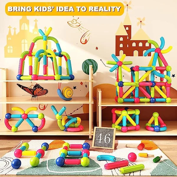 Magnetische Bauklötze für die frühe Entwicklung von Kindern