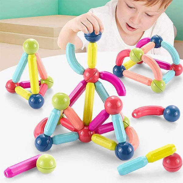 Magnetische Bauklötze für die frühe Entwicklung von Kindern