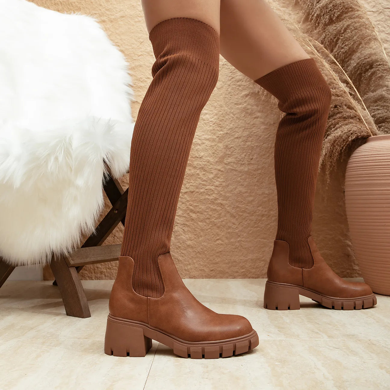 Aseja Block Boots
