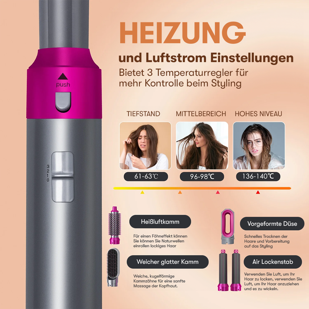 Aseja 5-In-1 Haarstyler