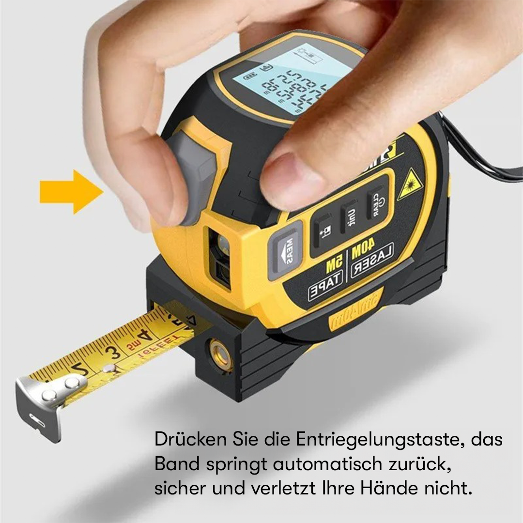 3-In-1-Infrarot-Laserbandmessgerät