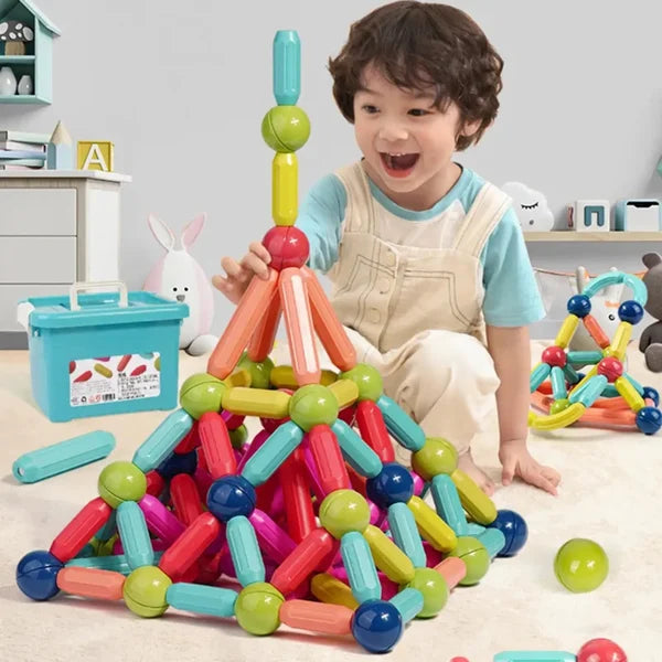 Magnetische Bauklötze für die frühe Entwicklung von Kindern