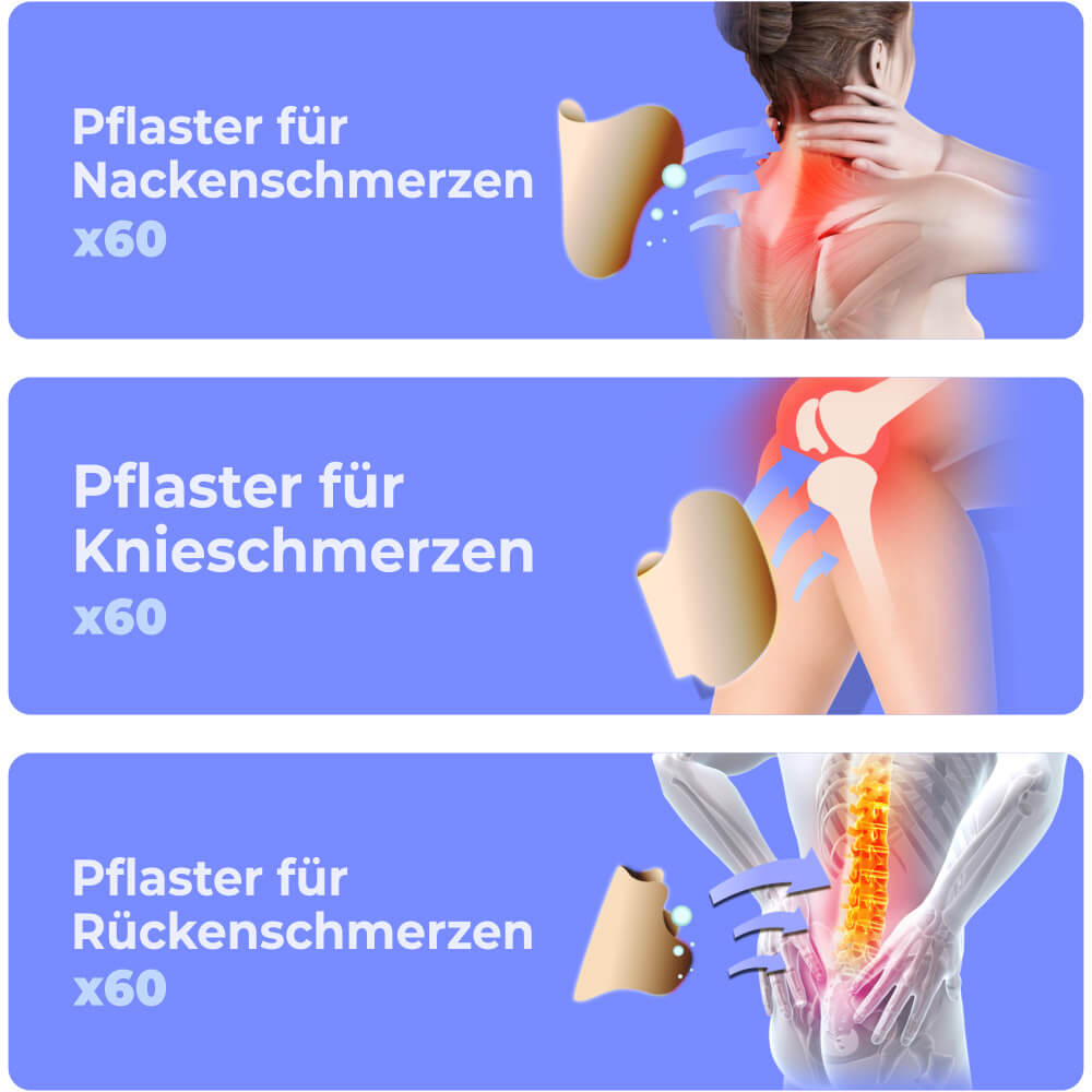Wärmepflaster Set