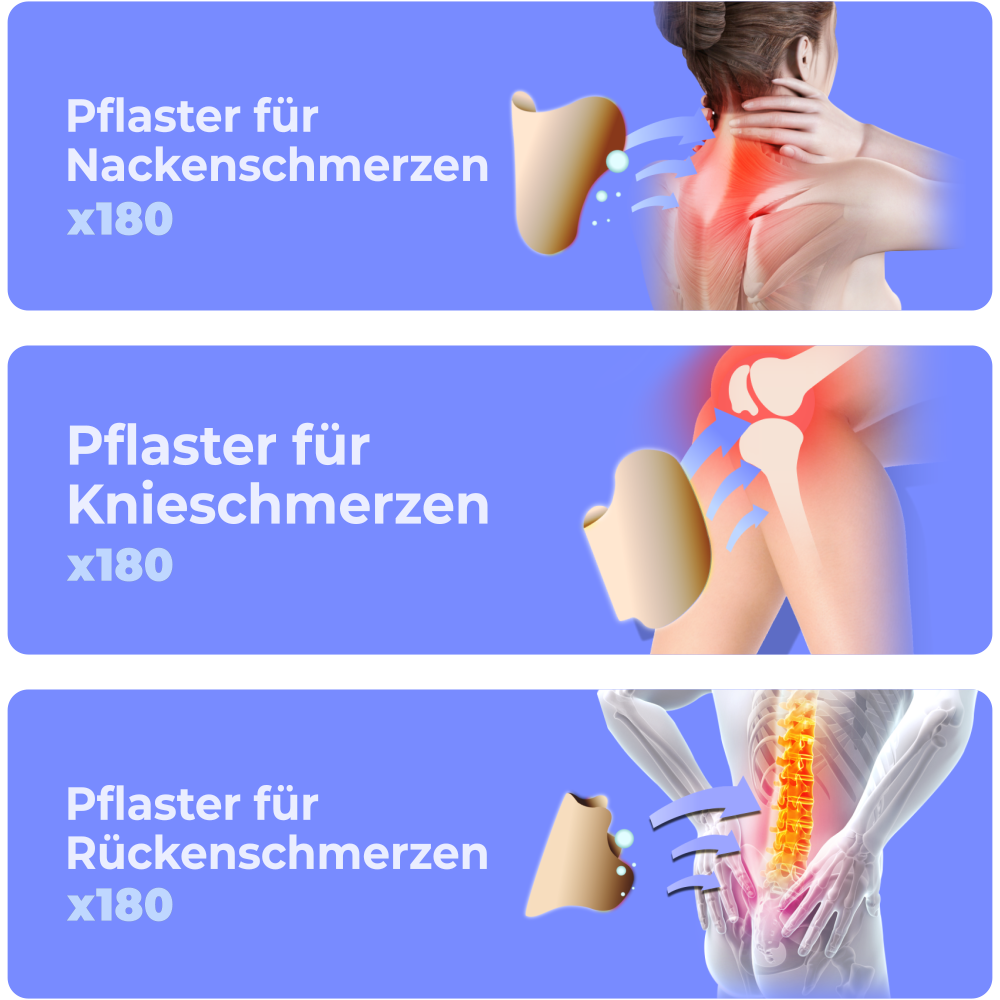Wärmepflaster Set