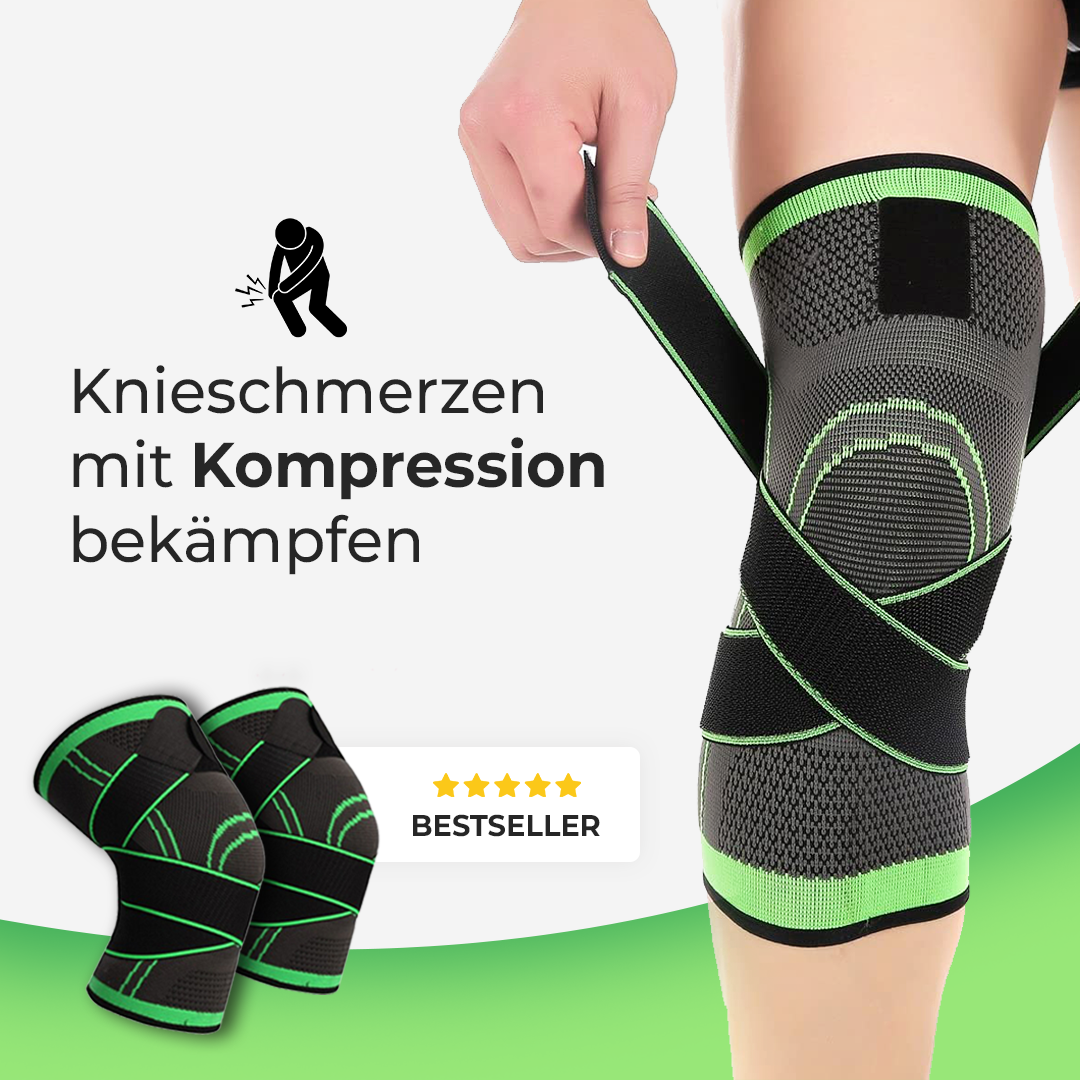 Kniestütze mit seitlichen Stabilisatoren